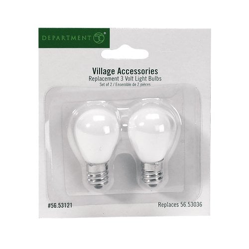 Book Cover Department 56 Accessories for Villages Replacement 3-Volt Light Bulb
