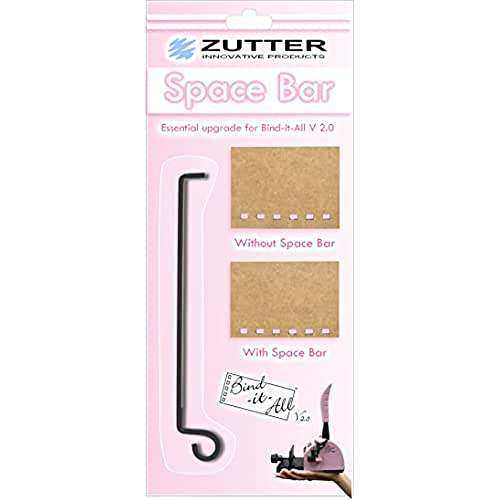Book Cover Zutter Space Bar Upgrade for Version 2.0 BIA