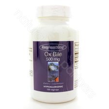 Book Cover Allergy Research Group Ox Bile 500mg 100c
