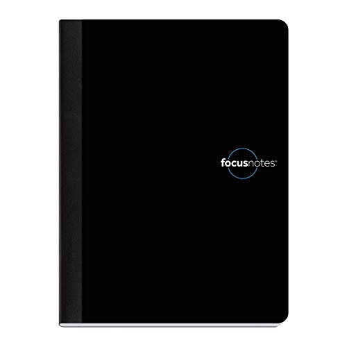 Book Cover Oxford FocusNotes Note Taking System Composition Book, 9.75 x 7.5 Inches, White, 80 Sheets (90224)