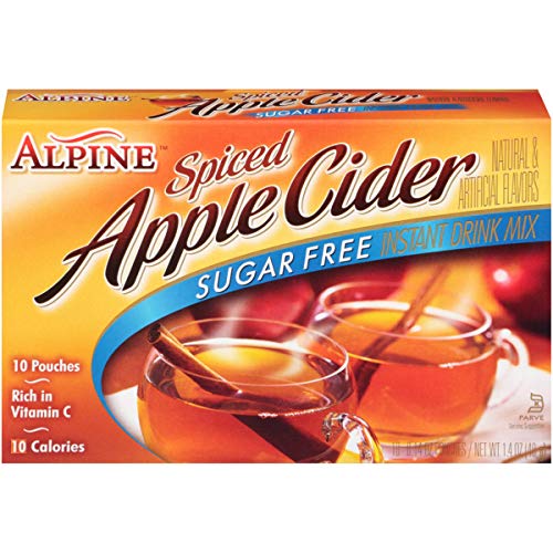 Book Cover Alpine Spiced Apple Cider Sugar Free-10 pack