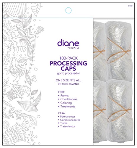 Book Cover Diane Hair Processing Caps 100 Pack