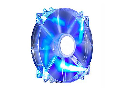 Book Cover Cooler Master MegaFlow 200 - Sleeve Bearing 200mm Blue LED Silent Fan for Computer Cases