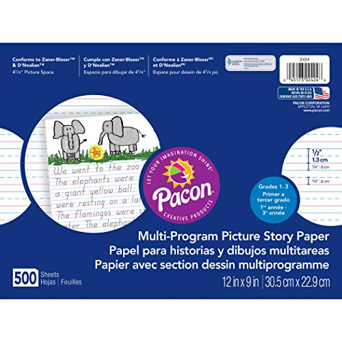 Book Cover Pacon Multi-Program Picture Story Paper, 12