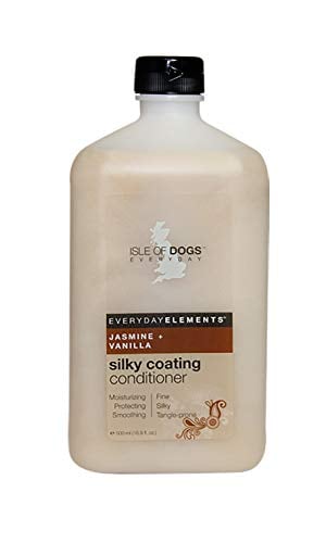 Book Cover Isle of Dogs Everyday Silky Coating Dog Conditioner,Jasmine Vanilla for Fine, Silky and Tangle-Prone Hair, 16.9oz
