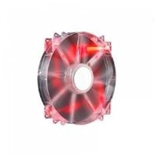 Book Cover Cooler Master MegaFlow 200 - Sleeve Bearing 200mm Red LED Silent Fan for Computer Cases