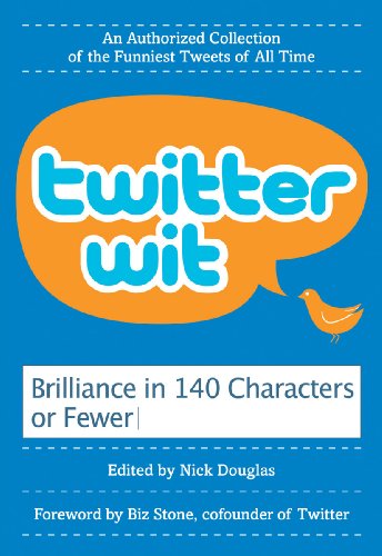 Book Cover Twitter Wit: Brilliance in 140 Characters or Less