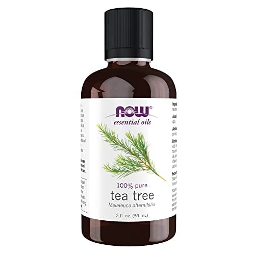 Book Cover NOW Essential Oils, Tea Tree Oil, Cleansing Aromatherapy Scent, Steam Distilled, 100% Pure, Vegan, Child Resistant Cap, 2-Ounce