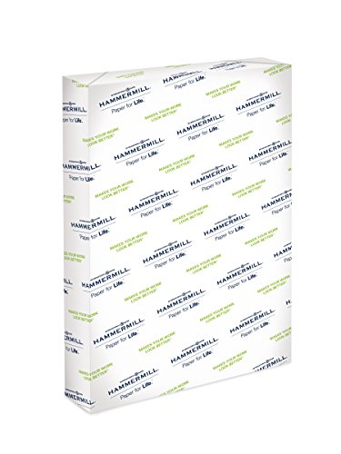 Book Cover Hammermill Paper, Premium Color Copy Paper, 12 x 18 Paper, 28lb Paper, 100 Bright, 1 Ream / 500 Sheets (106125R) Acid Free Paper