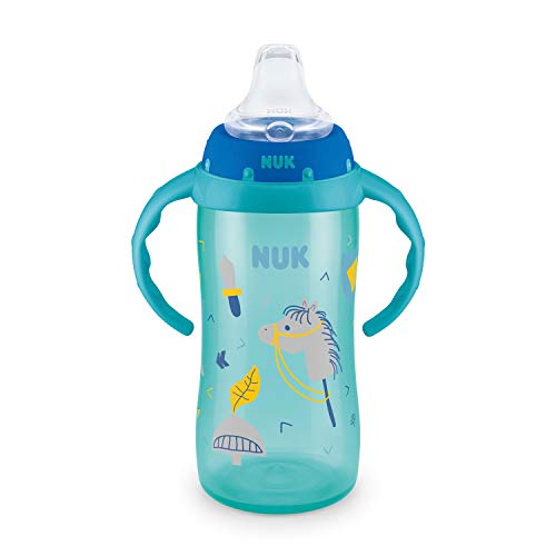 Book Cover NUK Large Learner Sippy Cup, 10 Ounce (Colors may vary)