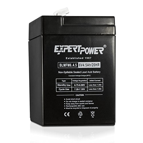 Book Cover ExpertPower EXP645 6V 4.5 Amp Rechargeable Battery