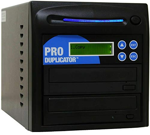 Book Cover Produplicator 1 to 1 24X Burner CD DVD Duplicator - Standalone Copier Duplication Tower