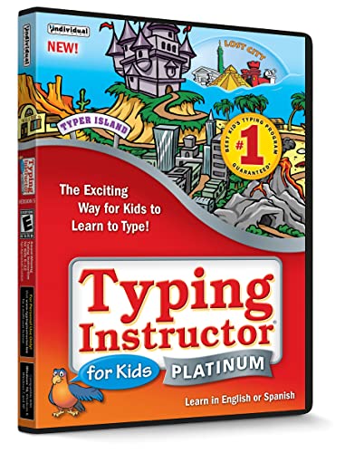 Book Cover Typing Instructor for Kids Platinum 5