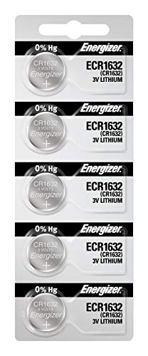 Book Cover Energizer CR1632 3 Volt Lithium Coin Battery (pack of 5)