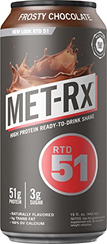 Book Cover MET-RxÂ® RTD 51 Frosty Chocolate, 15 Ounce, 12 Count