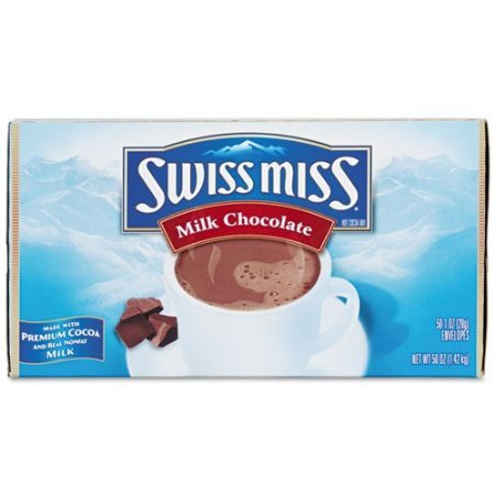 Book Cover Swiss Miss Hot Cocoa Mix, Regular, 50 Packets/Box (SWM47491)