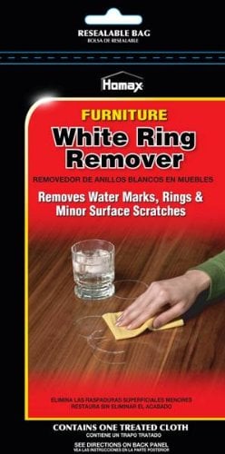 Book Cover Homax Group 2236 Furniture White Ring Remover Cloth ,  7in. x 11in