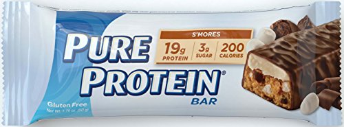 Book Cover Pure Protein Bars, Gluten Free, S'mores, 6 Count, Pack of 2