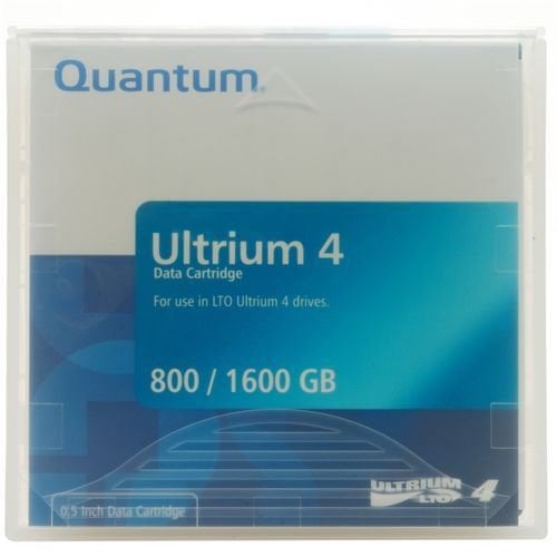 Book Cover 10 Pack QUANTUM LTO-4 MR-L4MQN-01 Ultrium-4 Data Tape Cartridge (800GB/1.6TB)