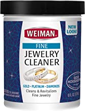 Book Cover Weiman Jewelry Cleaner Liquid - Restores Shine and Brilliance to Gold, Diamond, Platinum Jewelry & Precious Stones - 7 fl. oz.