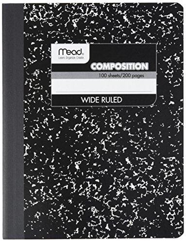 Book Cover Mead Composition Book pack of 2