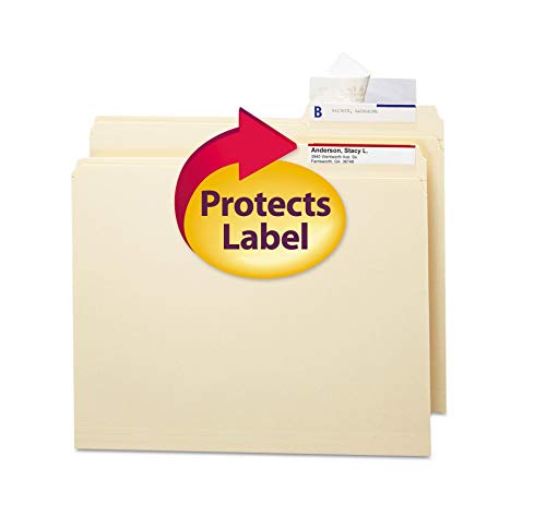 Book Cover Smead Seal & View File Folder Label Protector with Clear Laminate, 3-1/2 x 1-11/16 -100 per Pack Sold as 2 Packs of - 100 - / - Total of 200 Each