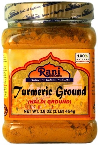 Book Cover Rani Turmeric (Haldi) Root Powder Spice, (High Curcumin Content) 16oz (454g) 1lb ~ All Natural | 100% Pure, Salt Free | Vegan | Gluten Friendly Ingredients | NON-GMO | Indian Origin