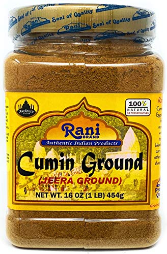 Book Cover Rani Cumin (Jeera) Powder Spice 16oz (454g) ~ All Natural | Vegan | Gluten Free Ingredients | NON-GMO | Indian Origin