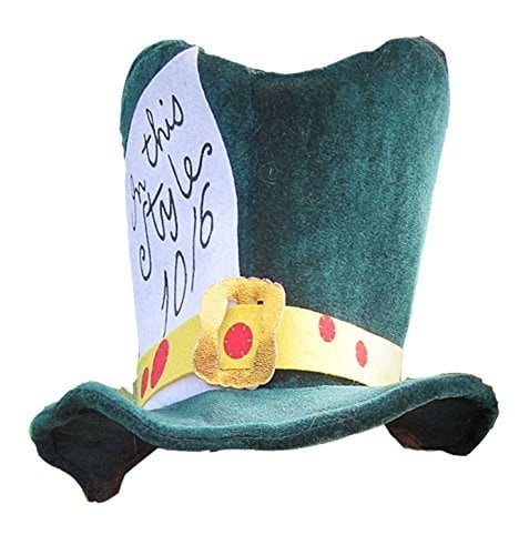 Book Cover Mad Hatter Hat