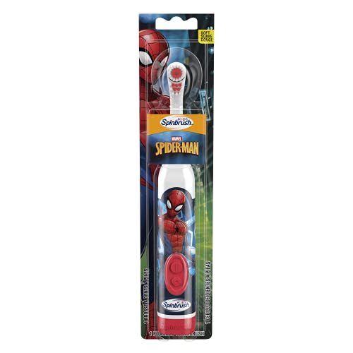 Book Cover Arm & Hammer Kidâ€™s Spinbrush Spiderman Powered Toothbrush, 1 count