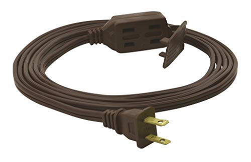 Book Cover Prime EC670606 6-Foot 16/2 SPT-2 3-Outlet Indoor Cord, Brown