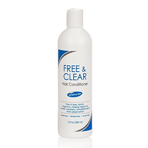 Book Cover Pharmaceutical Specialties Free & Clear Hair Conditioner for Sensitive Skin, 12 Ounce