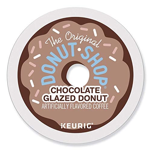 Book Cover Donut House Collection Coffee, Chocolate Glazed Donut, 24-Count K-Cups for Keurig Brewers