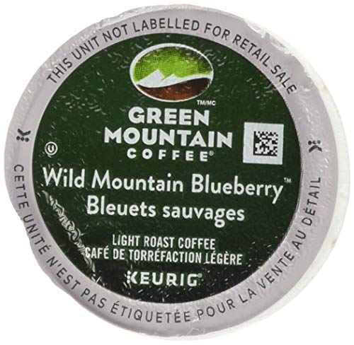 Book Cover Green Mountain Wild Mountain Blueberry, 24-Count,0.33 Oz EA Net Wt. 7.9 Oz.