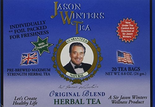 Book Cover Jason Winters Original Blend Herbal Tea - 20 Count