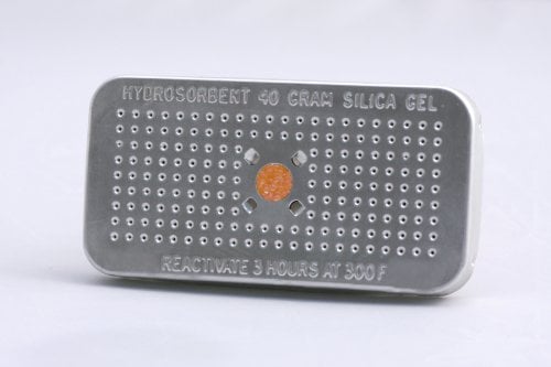 Book Cover Hydrosorbent OSG-40 Silica Gel Dehumidifier Desiccant 40 Gram Orange NO Cobalt (II) Chloride