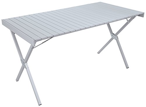 Book Cover Alps Mountaineering Unisex's Dining Table, Regular, Silver