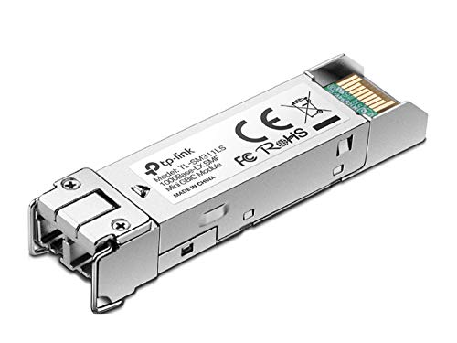 Book Cover TP-Link Gigabit SFP module | 1000Base-LX Single-mode Fiber Mini GBIC Module | Plug and Play | LC/UPC interface | Up to 10km distance (TL-SM311LS)
