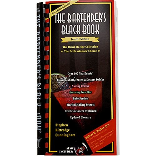 Book Cover The Bartenders Black Book 10th Edition