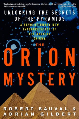 Book Cover The Orion Mystery: Unlocking the Secrets of the Pyramids