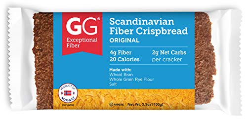 Book Cover GG Scandinavian Bran Crispbread, 3.5-Ounce Packages (Pack of 5)