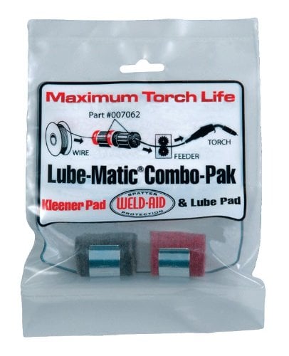 Book Cover Lube-Matic Combo-Paks, One Red Wire Pad/One Black Lube Pad