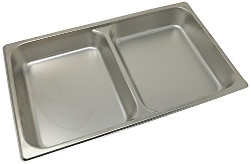 Book Cover Winco SPFD2 2-1/2-Inch Divider Food Pan, Full Size