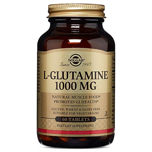 Book Cover Solgar - L-Glutamine 1000 mg, 60 Tablets
