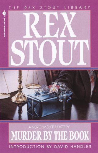 Book Cover Murder by the Book (A Nero Wolfe Mystery 19)