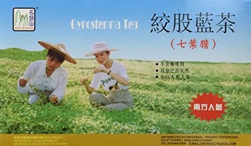 Book Cover Gynostemma Tea (Jiaogulan Tea) 100 2g Green Tea Bags