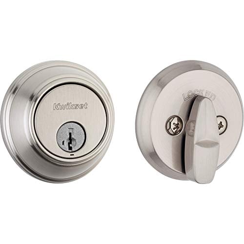 Book Cover Kwikset 98160-002 816 Key Control Single Cylinder Door Lock Deadbolt featuring SmartKey Security for Master Keying Multi-Family Housing and Tenant Key Control in Satin Nickel