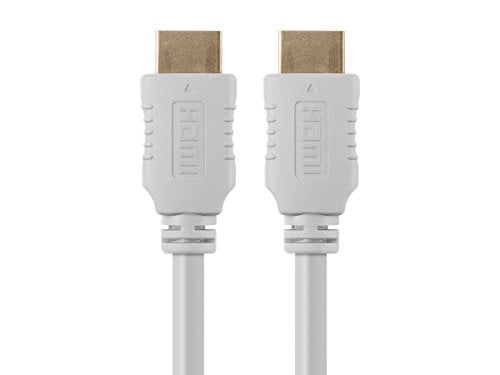 Book Cover Monoprice Select Series High-Speed HDMI Cable 6 Feet Supports Ethernet, 3D, 4K and Audio Return - White