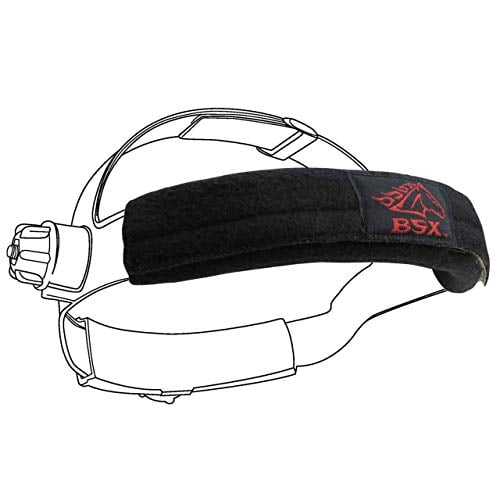 Book Cover BSX Black Helmet Sweatbands (2Pc)