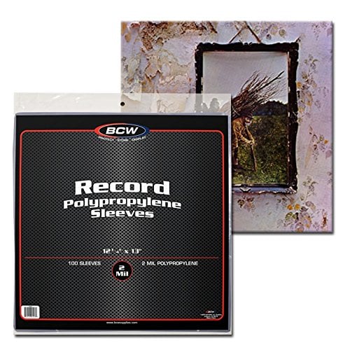 Book Cover BCW 1-RSLV 33 RPM Record Sleeves (100 Count)